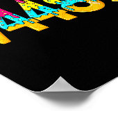 67 Ice Cream Drip Meme Square Root 4489 Slang Math Poster (Ecke)