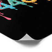 67 Ice Cream Drip Meme Square Root 4489 Slang Math Poster (Ecke)