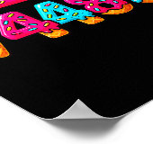 67 Ice Cream Drip Meme Square Root 4489 Slang Math Poster (Ecke)