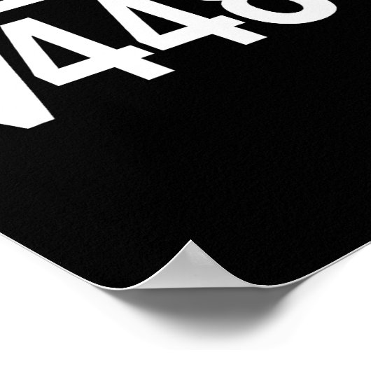 67 Ice Cream Drip Meme Square Root 4489 Slang Math Poster (Ecke)