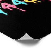 67 Ice Cream Drip Meme Square Root 4489 Slang Math Poster (Ecke)
