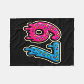 67 Ice Cream Meme Six Seven Fleecedecke (Vorderseite (Horizontal))