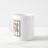 67 Is Not Allowed Six Seven Bynned By Teacher Funn Kaffeetasse (Vorderseite Links)