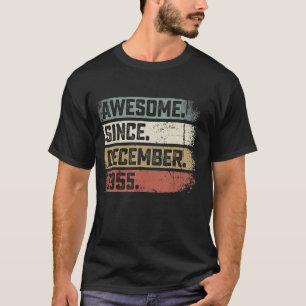 67 Jahre alt Phantastisch seit Dezember 1955 67. B T-Shirt