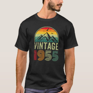 67 Jahre alt Vintag 1955 67. Geburtstag T-Shirt