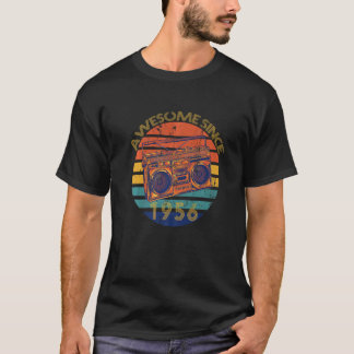 67 Jahre alte Vintage Musik Geburtstag Geboren 195 T-Shirt