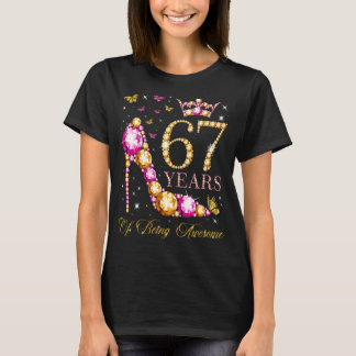 67 Jahre Phantastisch 67 Jahre alt 67. Geburtstag T-Shirt
