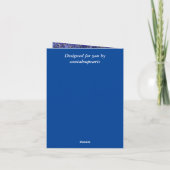 67. Jahrestag Karte (Rückseite)