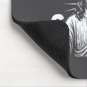 67 Jesus sagt sechs sieben christlich 6 7 Gott Fra Mousepad (Ecke)