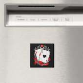 67 Ker Meme-Kartenkunst Glückshand Retro-Ästhetik Magnet (In Situ (Geschirrspüler))