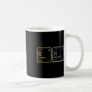 67 Kohlenstoff Stickstoff Wissenschaft Chemie Peri Kaffeetasse