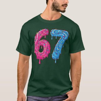 67 Kostüm Si Seven Meme Nummer 6 7 drauf Youtheen T-Shirt
