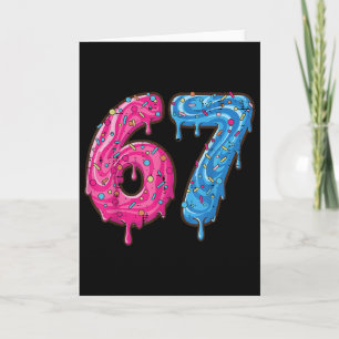 67 Kostüm Six Seven Meme Nummer 6 7 darauf Jugend  Karte