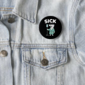 67 Krank Sieben Sechs 6 7 Meme Button (Beispiel)