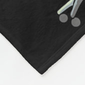 67 Krank Sieben Sechs 6 7 Meme Fleecedecke (Ecke)