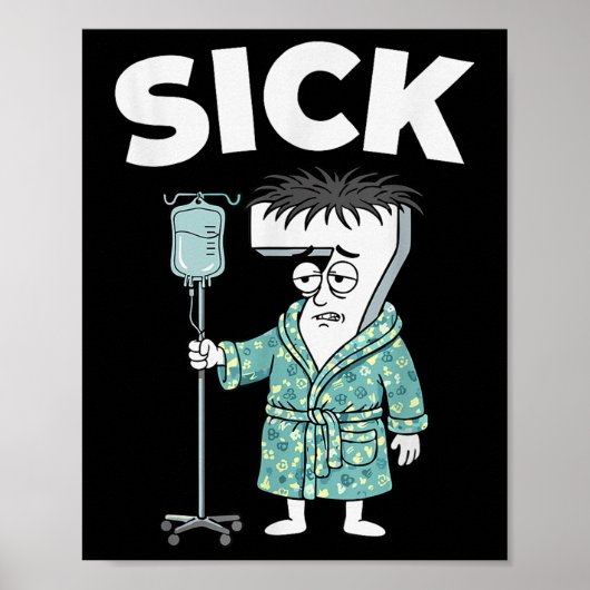 67 Krank Sieben Sechs 6 7 Meme Poster (Vorne)