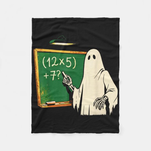 67 Lehrer Halloween Geist Sechs Sieben Meme Brainr Fleecedecke (Vorderseite)