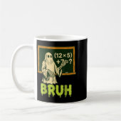 67 Lehrer Halloween Geist Sechs Sieben Meme Brainr Kaffeetasse (Links)