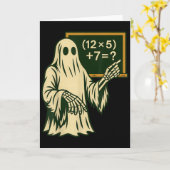 67 Lehrer Halloween Geist Sechs Sieben Meme Brainr Karte (Gelbe Blume)
