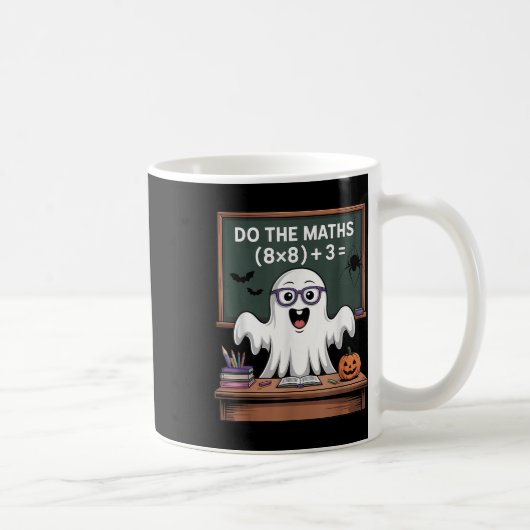 67 Lehrer Halloween Geist Sechs Sieben Meme Mach d Kaffeetasse (Rechts)
