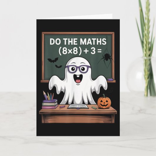 67 Lehrer Halloween Geist Sechs Sieben Meme Mach d Karte (Vorderseite)