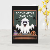 67 Lehrer Halloween Geist Sechs Sieben Meme Mach d Karte (Gelbe Blume)