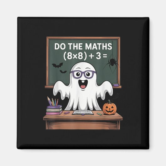67 Lehrer Halloween Geist Sechs Sieben Meme Mach D Magnet (Vorne)