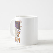 67 Lehrer Halloween Geist Sechs Sieben Meme Mathe Kaffeetasse (Vorderseite Links)