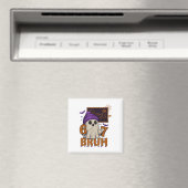 67 Lehrer Halloween Geist Sechs Sieben Meme Mathe  Magnet (In Situ (Geschirrspüler))
