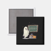 67 Lehrer Halloween Geist Sechs Sieben Meme Mathe- Magnet (Vorderseite/Rückseite)