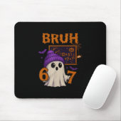 67 Lehrer Halloween Geist Sechs Sieben Meme Mathe  Mousepad (Mit Mouse)