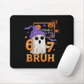 67 Lehrer Halloween Geist Sechs Sieben Meme Mathe  Mousepad (Mit Mouse)