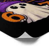 67 Lehrer Halloween Geist Sechs Sieben Meme Mathe Poster (Ecke)