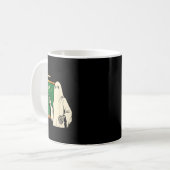67 Lehrer Halloween Geist Six Seven Meme Brainrot Kaffeetasse (Vorderseite Links)