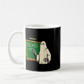 67 Lehrer Halloween Geist Six Seven Meme Brainrot Kaffeetasse (Links)
