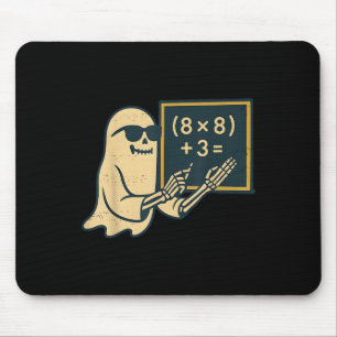 67 Lehrer Halloween Skelett Geist Six Seven Meme Mousepad