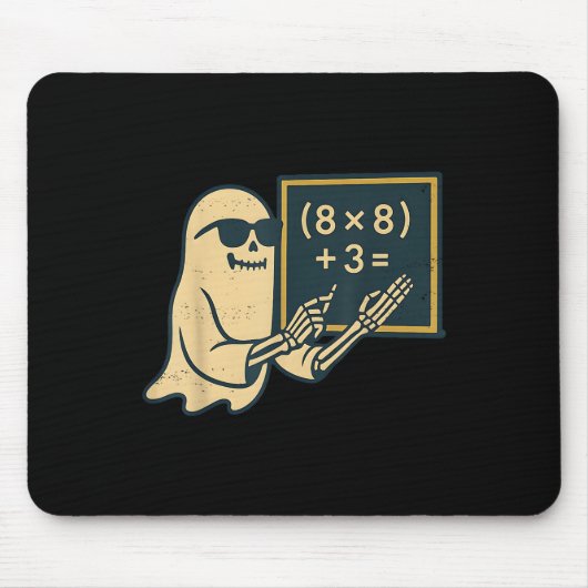 67 Lehrer Halloween Skelett Geist Six Seven Meme Mousepad (Vorne)