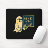 67 Lehrer Halloween Skelett Geist Six Seven Meme Mousepad (Mit Mouse)