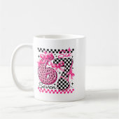67 Leopard Checkered Six Seven Meme 6-7 Teachers Kaffeetasse (Links)