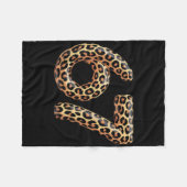 67 Leopard Meme Lustig Six Seven Gen Alpha Slang C Fleecedecke (Vorderseite (Horizontal))