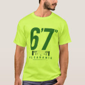 6'7" Lichthöhe T-Shirt (Vorderseite)