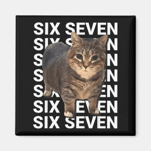 67 Lustige Katze Sechs Sieben Meme Gen Z Alpha Hum Magnet