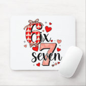 67 Lustige Liebesherzen Sechs Sieben Meme Valentin Mousepad (Mit Mouse)