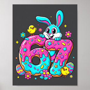 67 Lustige Six Seven Gen Meme Süße Kaninchen Hase Poster