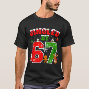 67 Lustige Six Seven Meme 6 7 Weihnachten Bimmelte T-Shirt