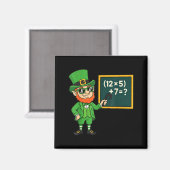 67 Lustige St Patricks Day Mathelehrer-Meme Sechs Magnet (Vorderseite/Rückseite)