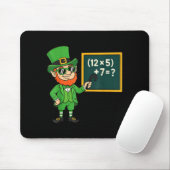 67 Lustige St Patricks Day Mathelehrer Meme Sechs Mousepad (Mit Mouse)