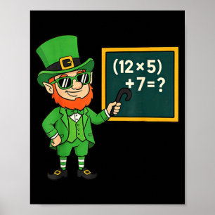67 Lustige St Patricks Day Mathelehrer Meme Six Se Poster