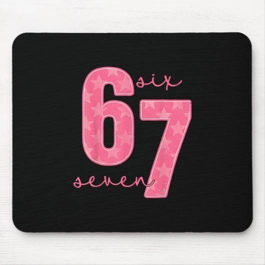 67 lustiger Meme 1 Mousepad (Vorne)