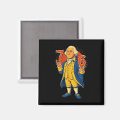 67 Lustiges George Washington Meme Six Seven Gen A Magnet (Vorderseite/Rückseite)